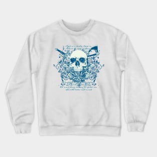 monster skull Crewneck Sweatshirt